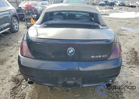 2004 BMW 645 Ci Automatic z USA, uszkodzony, nr VIN WBAEK734X4B321123